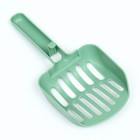 Туалет большой и совком, 61,5 х 44,5 х 22 см, зелёный - фото 23405839