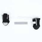 Ботинки для собак «Комфорт» дышащие, размер 4 (5.5×4.6 см), чёрные - Фото 3