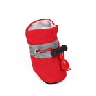 Ботинки для собак «Уют» с утяжкой, набор 4 шт., размер 2 (4×3 см), красные - Фото 2