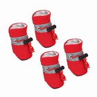 Ботинки для собак «Уют» с утяжкой, набор 4 шт., размер 2 (4×3 см), красные - Фото 7
