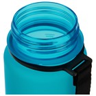 Бутылка спортивная для воды ONLYTOP Fitness, 500 мл, цвет голубой - Фото 10