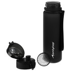 Бутылка спортивная для воды ONLYTOP, 500 мл, цвет чёрный - Фото 7