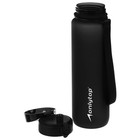 Бутылка спортивная для воды ONLYTOP, 1000 мл, цвет чёрный - Фото 7