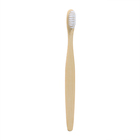 Зубная щетка бамбуковая мягкая, 5 штук, микс цветов - Фото 14