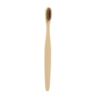 Зубная щетка бамбуковая мягкая, 5 штук, микс цветов - Фото 16