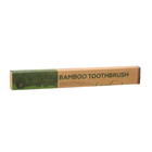 Зубная щетка бамбуковая средняя, 5 штук, микс цветов - Фото 26