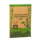 Зубная щетка бамбуковая средняя, 5 штук, микс цветов - Фото 6