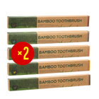 Зубная щетка бамбуковая мягкая, 10 штук, микс цветов - Фото 5