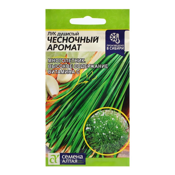Семена Лук душистый «Чесночный Аромат», 0.3 г, «Семена Алтая» - Фото 1