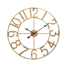 Часы настенные, серия: Лофт, "Талан",  дискретный ход, d-60 см