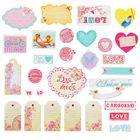 Вырубные картонные теги для скрапбукинга "Я просто люблю тебя" - Фото 3