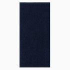 Полотенце махровое "Этель" 30*60 см, цв. тёмно-синий, 100% хлопок, 340 г/м2 - фото 25302212