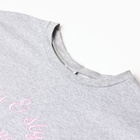 Комплект (футболка, шорты) женский MINAKU: SPORTY & STYLISH цвет светло-серый, р-р 42 - Фото 6