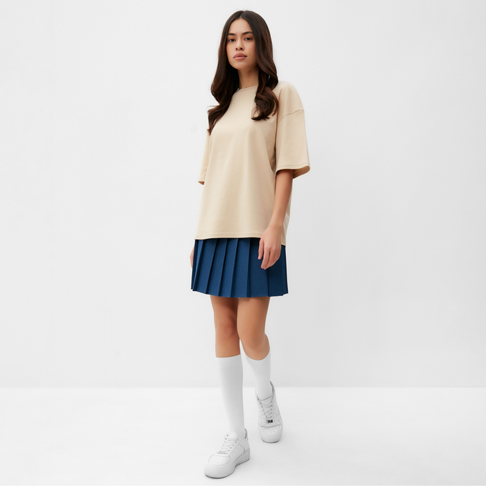 Футболка женская MIST Dramatic, размер 44-46, бежевая - Фото 1