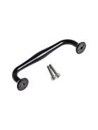 УЦЕНКА Ручка-скоба WAVE PC173BL, м/о 96 мм, чёрная - Фото 5