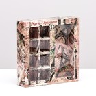 Коробка под 8 конфет + шоколад, с окном, Paris 17,7 х 17,85 х 3,85 см - фото 320817623