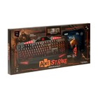 Игровой набор Qumo Axe Strike 3 в 1, клавиатура+мышь+ковер, проводной, 2400 dpi - Фото 16
