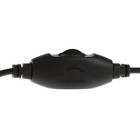 Наушники Qumo Game Cat Black, игровые, микрофон, USB+3.5 мм, 2м, чёрные - фото 8927097