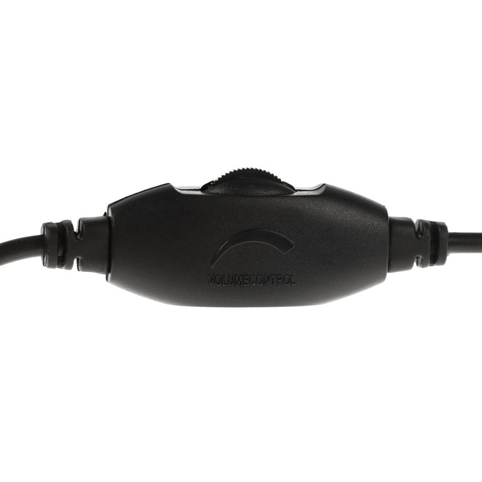 Наушники Qumo Game Cat Black, игровые, микрофон, USB+3.5 мм, 2м, чёрные - фото 51502571