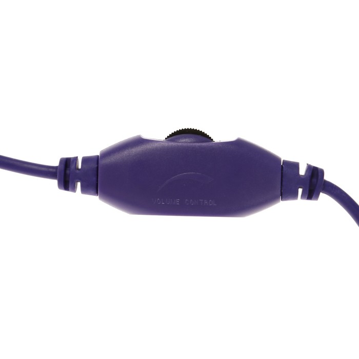 Наушники Qumo Game Cat Purple, игровые, микрофон, USB+3.5 мм, 2м, фиолетовые - фото 51502586