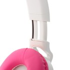 Наушники Qumo Game Cat White, игровые, микрофон, USB+3.5 мм, 2м, бело/розовые - фото 8927124