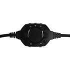 Наушники Qumo Olympus, игровые, микрофон, USB, 2.2м, подсветка, чёрные - Фото 8