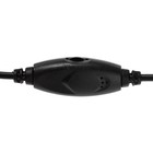 Наушники Qumo HALO, игровые, микрофон, 2х3.5+USB, 2м, подсветка, чёрные - Фото 10