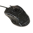 Мышь Qumo Valhalla M35, игровая, проводная, 6 кнопок, подсветка, 3200 dpi, USB, чёрная - Фото 4