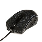 Мышь Qumo Valhalla M35, игровая, проводная, 6 кнопок, подсветка, 3200 dpi, USB, чёрная - Фото 5