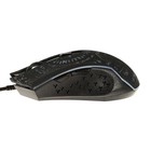 Мышь Qumo Valhalla M35, игровая, проводная, 6 кнопок, подсветка, 3200 dpi, USB, чёрная - Фото 7