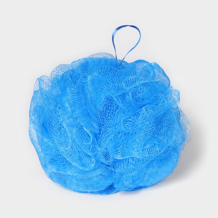 Мочалка - шар для тела CUPELLIA SPA, 50 гр, цвет синий - фото 1909432921