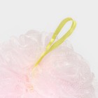 Мочалка - шар для тела CUPELLIA SPA, 50 гр, цвет розовый - фото 9615522