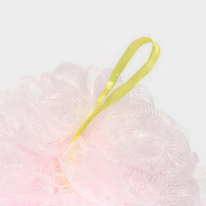 Мочалка - шар для тела CUPELLIA SPA, 50 гр, цвет розовый - фото 1909432927
