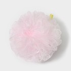 Мочалка - шар для тела CUPELLIA SPA, 50 гр, цвет розовый - фото 9615523