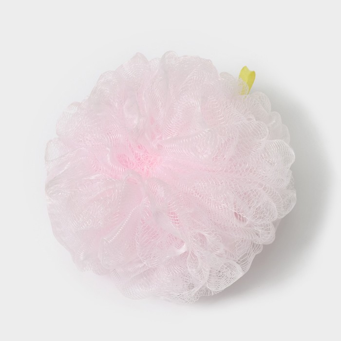 Мочалка - шар для тела CUPELLIA SPA, 50 гр, цвет розовый - фото 1909432928