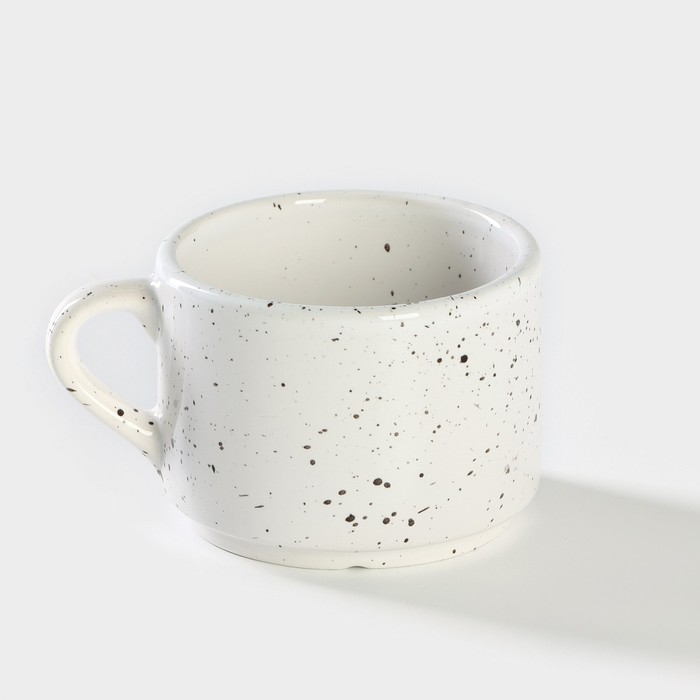 Чашка фарфоровая чайная Veletta, 350 мл, d= 9,5 см, h=7,5 см - фото 1909433029