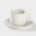 Чайная пара: чашка фарфоровая с блюдцем Veletta, 200 мл, d=15,2 см, h=6,5 см - Фото 2