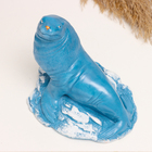 Фигура "Морской котик" 18х16х16см, серо-голубой - Фото 5