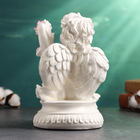 Фигура "Ангел с розами большой" 17х13х21см, перламутровый - Фото 3