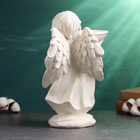Фигура "Ангел с чашей" 22х17х30см, перламутровый - Фото 3