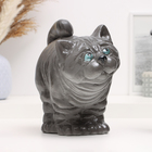 Копилка "Котяра" 26х13х23см, серый - фото 23431351