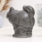 Копилка "Котяра" 26х13х23см, серый - фото 23431352