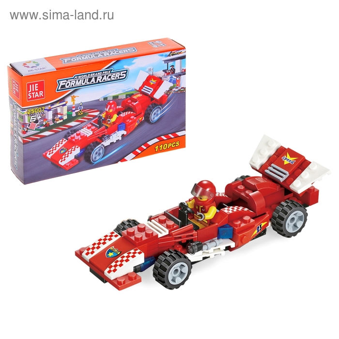 Конструктор «Формула», 110 деталей - Фото 1