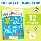 Раскраска «Лабиринты и путаницы», формат А5, 12 стр. - фото 11842423