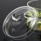 Кастрюля из жаропрочного стекла «Мимоза», 1300 мл - Фото 3