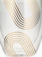 Стакан стеклянный с двойными стенками «Геометрия», 300 мл - Фото 3