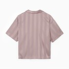 Пижама женская (рубашка и шорты) KAFTAN "Полоса" размер 44-46, розовый - Фото 10