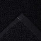 Коврик махровый "Этель" Organic Black 50х70 см, 100% хл, 550гр/м2 - Фото 4
