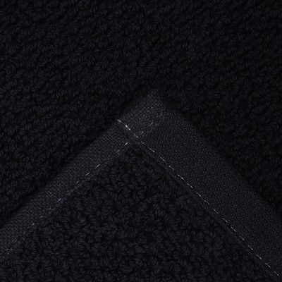 Коврик махровый «Этель» Organic Black, 50×70 см, хлопок 100%