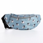 Набор 2 в 1, рюкзак с карманом "Мопсы", поясная сумка - фото 23423180